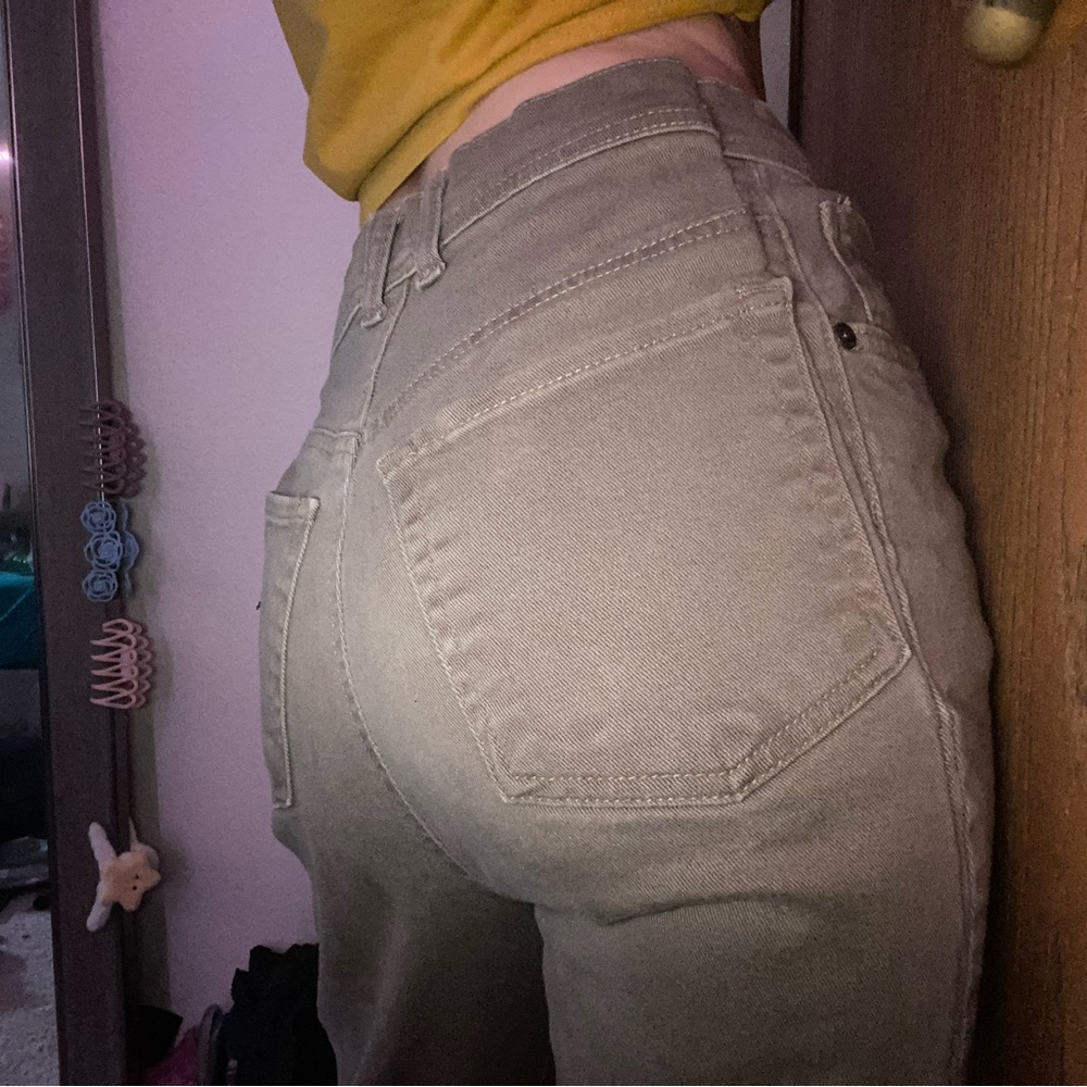 Brown Jean Dress Pants